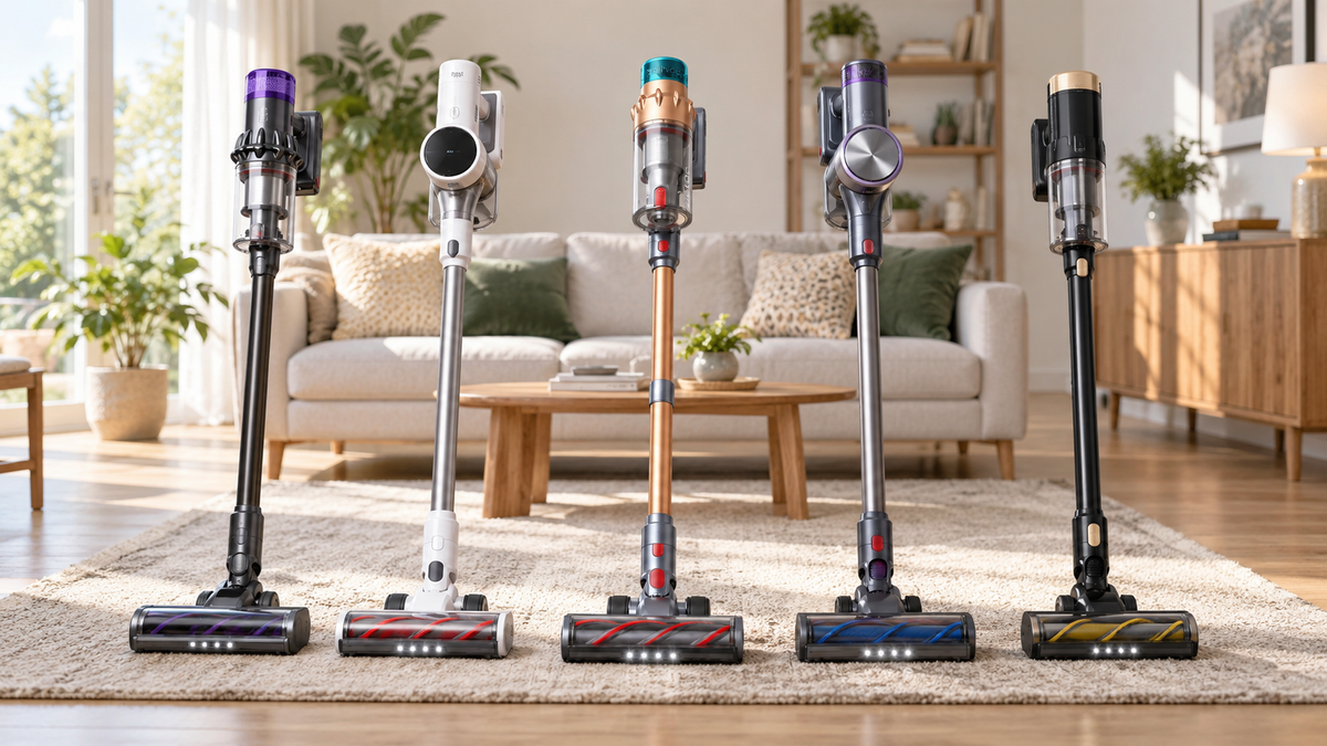 The eight cordless vacuums compared in this guide